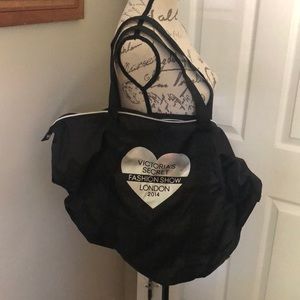 Victoria’s Secret Satin Black Duffle 2014